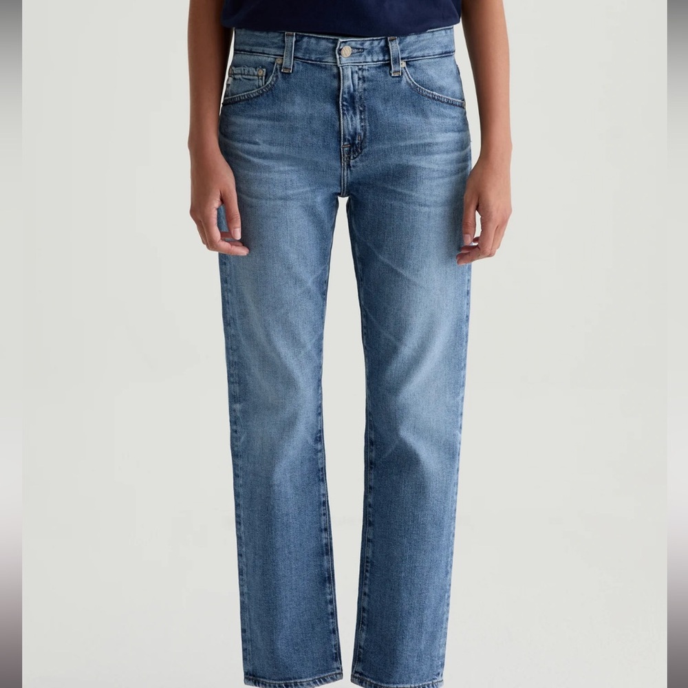 Aged Denim relaxed jeans